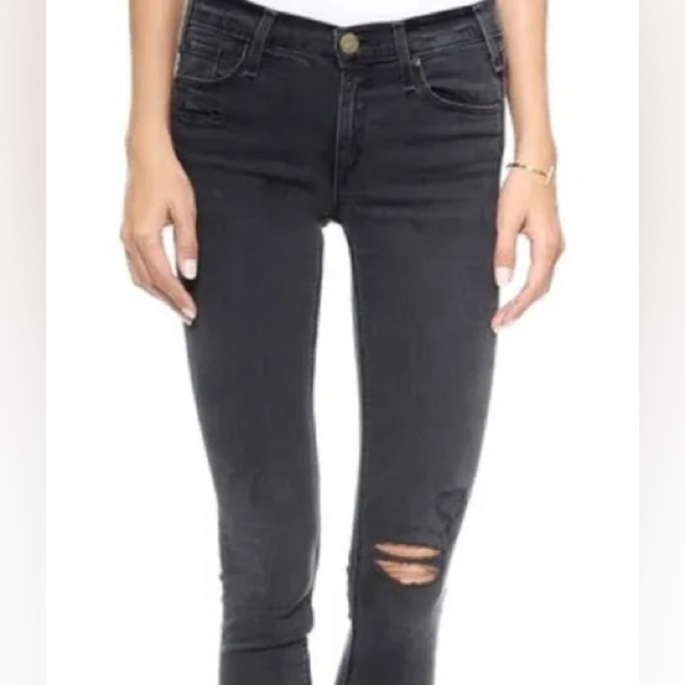 McGuire grey ripped jeans